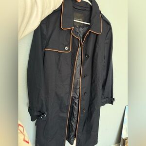 Talbots Women’s Navy Trench Coat